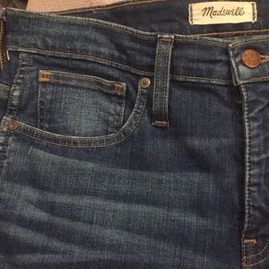 Dark Wash Slim Straight Madewell Jeans